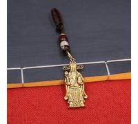 Estatua De Bronce Del Dios De La Fortuna, Decoración De Oro - Decoración De Meditación Zen, Adecuada Para Sala De Estar, Spa O Estudio De Yoga, Centro, Dormitorio, Oficina, Hogar, Feng Shui(8cm, 2)