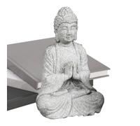 Estatua de Buda - Adorno de Buda sentado Decoración Zen chino | Adorno sentado de la escultura del Buda Zen chino | Estatuilla Buda Buddah de artesanía paisajística | Decoración del hogar