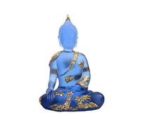 Estatua de Buda de Buda Transparente Gesto Zen Thai Buddha Resina Escultura Escultura en el hogar Feng Shui Ornament Ornament Art Collection