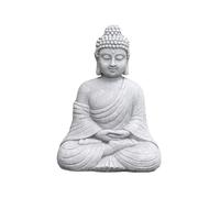 Estatua de Buda de JardíN Vintage Interior Al Aire Libre JardíN Zen Budismo Estatuilla Escultura Hogar Oficina Tienda DecoracióN Ornamento
