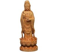 Estatua de Buda Guan Yin, Estatua de Quan Yin, Estatua de Kuan Yin, Estatua del Bodhisattva Guanyin del Mar de China Meridional Regalos chinos de Feng Shui, Muebles para el hogar, Colección de adornos