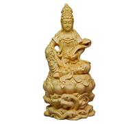 Estatua de Buda meditador, decoración de Buda sentado Guanyin para oficina, sala de estar, hogar zen, adorno de mesa, regalo de atención plena, decoración de paz espiritual