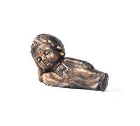 Estatua de Buda Meditante del sudeste asiático Sleep Torning Budista Budista Interior/Budismo al Aire Libre Escultura ósea Zen Resina Artes de Arte para la Sala de Estar Moderna Decoración del jardín