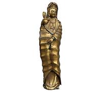 Estatua de Buda, Muebles para el hogar, Adornos Fengshui, artesanías de Bronce Guanyin, Diosa del Loto, Merced