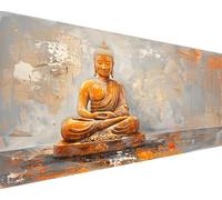 Estatua De Buda Pintar por Numeros Adultos Sin Marco Cuadros para Pintar por Numeros Niños DIY para con Pinceles Buda Pintura por Numeros Pigmento Acrílico Painting by Numbers Sin Marco - 30x60cm) L-A