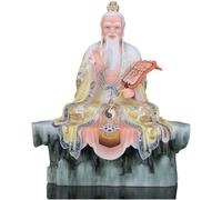 Estatua de Buda Tai Shang Lao Jun de diseño Exquisito para relajación, meditación y Santuario. Figura de Buda de Primera Calidad. Escultura artística.
