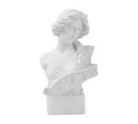 Estatua de Busto de Resina de Artemis, Resina Busto Estatua Figurita, Diosa de la Mitología Griega Estatua para Decoraciones de Oficina, Sala de Estar