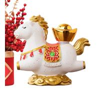 Estatua De Caballo,Decoraciones De La Suerte Mascota para La De Primavera - Figura De Caballo para El Año Nuevo Chino De 2026,para la Exposición en Casa, Oficina, Salón, Escritorio, Entrada