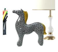 Estatua de Caballo,Figuras Pintadas para Establo - Estatuas De Caballo Decoración Moderna para El Hogar,para Salón Dormitorio Hotel Estantería Escritorio Mesa