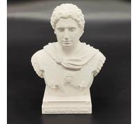 Estatua de César Alexander Busto, impresión 3D, figura de Napoleón, escultura de Genghis Khan para sala de estar, decoración de estantes del hogar, figura de colección (Alexander)