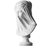 Estatua de Diosa Griega con Velo de 13 Pulgadas, Busto Romano clásico Grande, Regalos de decoración de mitología Griega, Escultura de Busto de Mujer con Velo para decoración del hogar, Utilizada para