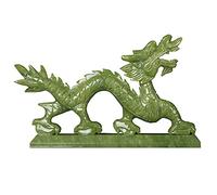 Estatua de dragón Escultura Figuras Suerte Éxito Decoración de Dragón Decoración de Oficina en el Hogar Decoración de Mesa Adornos Colección de Regalos de Buena Suerte