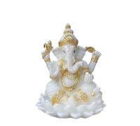 Estatua De Elefante Ornamento Que Representa Riqueza Y Buena Suerte Estatua India De Ganesh Escultura De Resina Para Decoración Del Hogar Amuleto De Buena Suerte Regalo Navideño Decoración Feng Shui