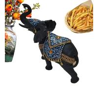 Estatua de elefante para decoración del hogar, decoración moderna estética, lindas figuras de elefante para decoración del hogar, para dormitorio, sala de estar, entrada, oficina, apartamento