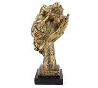 Estatua De Escultura Abstracta De Estilo Pensador De Resina, Adorno De Colección De Estatuas De Hombre Abstracto, Adorno De Escultura De Estantería De Sala De Estar Vintage, Figura De Arte Abstracto