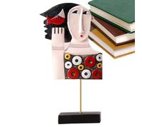 Estatua De Escultura De Cara - Estatua De Cara De Resina, Busto De Cara Artístico | Esculturas Artesanías De Arte Divertidas Para Dormitorio Sala Decoración De Interior