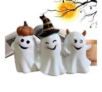 Estatua de fantasmas con forma de fantasma, decoración de mesa y centros de escritorio