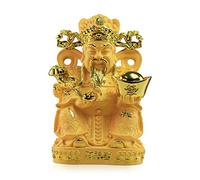 Estatua de Feng Shui Adornos de Feng Shui Figuras coleccionables de Resina Dorada Decoración del hogar Atraen Riqueza y Buena Suerte, decoración de Feng Shui Decoración de Mesa Estatua Escultura de