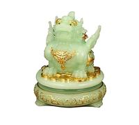 Estatua de Feng Shui, Escultura de Feng Shui de la Suerte y Adornos de Sapo de Tres Patas Que atraen la Riqueza y mejoran la Fortuna, decoración Zen.