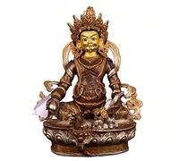 Estatua de Feng Shui, Estatua del Dios de la Fortuna de Feng Shui Chino de la Prosperidad Decoración del hogar Regalo de Año Nuevo Chino Exquisito Buda Pintado Decoración de Feng Shui Regalo de