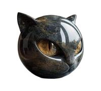 Estatua De - Figura De Resina, Decoración De Mesa | Decoración De Gato Hecho A Mano Única Para Salones, Bibliotecas O Entradas, Añade Un Toque De Magia Y Misterio A