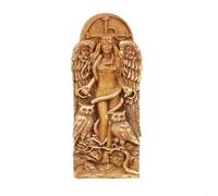 Estatua de Freya, Diosa nórdica, Estatua de la Diosa Freyja, estatuas de Resina, Escultura, Adorno, artesanía, decoración para el hogar, para Altar, Dioses nórdicos, Tallado, Panteón de Navia, colecc