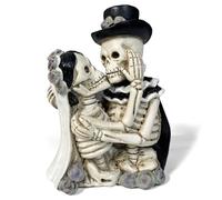 Estatua De Halloween Estatua De Calavera De Halloween Esqueleto Decoración De Pareja Figuras De Esqueleto De Rosa Gótica Para Halloween Esqueleto De Halloween Decoración De Esqueleto De Resina Pareja