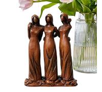 Estatua de hermanas a mi lado, regalo de amistad de niñas | Figuras de hermana para decoración de fiesta, para mujeres, hogar, apartamento, dormitorio, sala de estar, estantería, armario