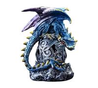 Estatua de Huevo de Dragón, Adorno Chino de Resina, Decoración Medieval, Figura para Halloween y Hogar