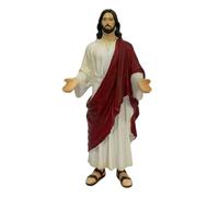 Estatua De Jesucristo, Simbolismo Del Sagrado Corazón, 17 Cm, Figuras De Jesús Te Ama, Escultura Religiosa De Cristo Con Los Brazos Abiertos, Figura Decorativa, Para El Hogar, Sala De Estar, Escritori