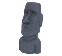 Estatua de la cabeza Moai Rapa Nui Tiki isla de pascua figura decorativa 53,5cm