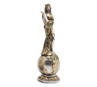 Estatua de la Diosa Fortuna | Adorno Griego de la Diosa de la Buena Fortuna | Elegante Figura Griega Coleccionable, para decoración del hogar y Prosperidad