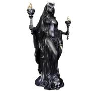 Estatua de la Diosa Griega, Estatua de la Bruja de la Noche, Resistente al Desgaste, Arte de decoración de la Diosa Griega, Escultura de Resina mágica de Hécate Multiusos para decoración de es StyleA