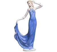 Estatua de la Figura de Lady, Escultura de decoración de Arte de Resina de Ornamento Raro