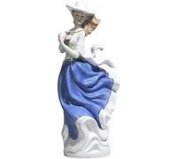 Estatua de la Figura de Lady, Escultura de decoración de Arte de Resina de Ornamento Raro