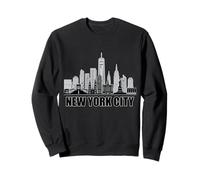 Estatua De La Libertad De Nueva York Horizonte Del Corazón De La Libertad NY Lover Sudadera