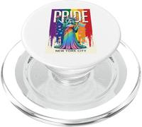 Estatua de la Libertad Drag Queen New York City NY Gay Pride Flag PopSockets PopGrip para MagSafe