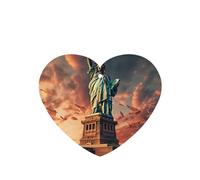 Estatua de la Libertad en Nueva York, 10 tarjetas de ambientador, perfumadas para coche, hojas aromáticas para uso en coche