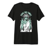 Estatua de la Libertad Feminista Tatuada Tatuada Feminista Feroz Libre Camiseta Premium