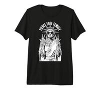 Estatua de la Libertad Feminista Tatuada Tatuada Feminista Feroz Libre Camiseta Premium