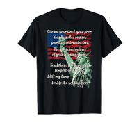 Estatua de la Libertad poema, libertad Camiseta