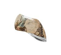 Estatua de la Libertad y la Torre Eiffel: Steampunk Art Golf Club Head Cover Cool Stylish Iron Headcover se adapta a la mayoría de los palos