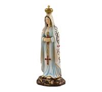 Estatua de la madre bendecida - Figura de resina de la Virgen María, estatua de Nuestra Señora rezando | Elegante decoración escultural para el hogar, patio, pasillo, césped, escultura de resina