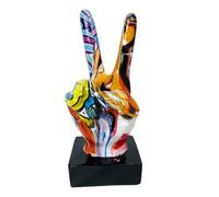 Estatua de la Mano - Decoración del hogar, Decoración del Signo de | Figuras Coloridas de los Dedos del Gesto del Graffiti, Escultura del Arte Abstracto, Figuras Coloridas de del Pulgar,