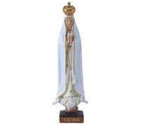 Estatua de la Virgen de Fátima de 8.0 in de Alto, Regalo religioso católico, Estatua de Nuestra Señora de Fátima para decoración de Altar, colección o decoración Religiosa