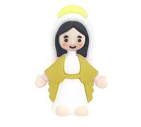 Estatua de la Virgen María - Elegante figura religiosa, escultura de la Virgen María Sagrada | Figuras de decoración de Pascua, decoración cristiana del hogar, figura de exhibición de la Virgen
