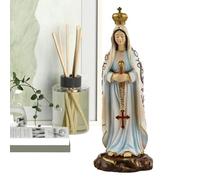 Estatua de la Virgen María, Estatua de la Madre María,Estatua de María Orando | Estatuilla de Salvador rezando de resina, decoración del hogar, decoración de la capilla para el patio del hogar, escult