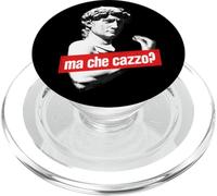 Estatua de Ma Che Cazzo David con Gesto de Mano Italiano PopSockets PopGrip para MagSafe