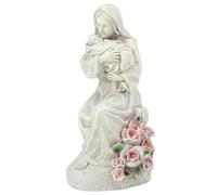 Estatua De Madre E Hijo, Resina Tallada A Mano, Figura Decorativa Con Luz LED, De Escultura De Escritorio, Decoración Temática Familiar, Regalo Conmovedor, Para Tocador Del Día De Acción De Gra