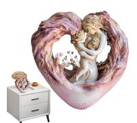 Estatua De Mamá, Mamá Y Estatuilla Para Niños | Adorno De Mesa Conmovedor De Resina Creativa | Decoración De Madre Para El Hogar, Recuerde La Estatua Del Momento De La Compañía Para La Pared, Escrivan
